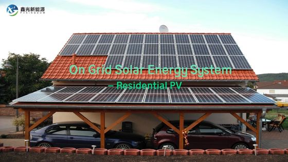 Mudah Untuk Menginstal Pada Grid Sistem Surya Untuk Skenario PV Residential