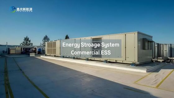 Sistem penyimpanan energi nol karbon komersial